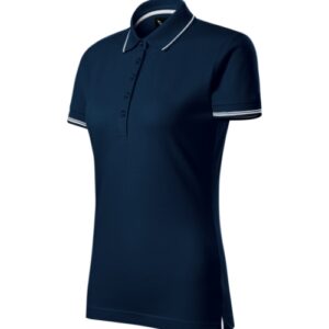 Perfection plain 253 Koszulka polo damska Granatowy - 02