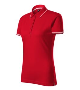 Perfection plain 253 Koszulka polo damska Formula red - 71