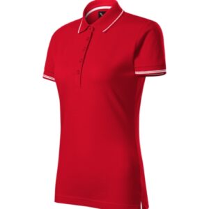 Perfection plain 253 Koszulka polo damska Formula red - 71