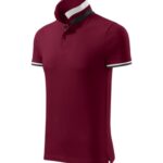 Collar Up 256 Koszulka polo męska Garnet - 86