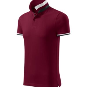 Collar Up 256 Koszulka polo męska Garnet - 86