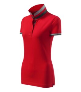 Collar Up 257 Koszulka polo damska Formula red - 71