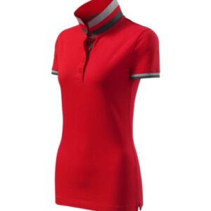 Collar Up 257 Koszulka polo damska Formula red - 71