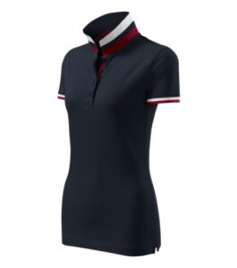 Collar Up 257 Koszulka polo damska Dark navy - 77
