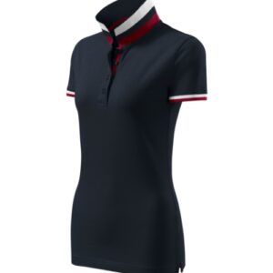 Collar Up 257 Koszulka polo damska Dark navy - 77