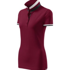 Collar Up 257 Koszulka polo damska Garnet - 86
