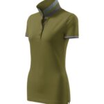 Collar Up 257 Koszulka polo damska Zieleń avocado - A3