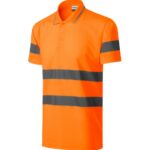HV Runway 2V9 Koszulka polo unisex Fluorescencyjny pomarańczowy - 98