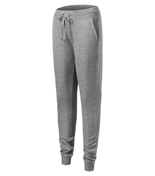 Rest 615 Spodnie dresowe damskie Ciemnoszary melanż - 12