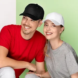 Czapki dla niej i dla niego.