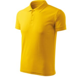 Pique Polo Free F03 Koszulka polo męska Żółty - 04