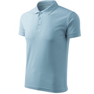 Pique Polo Free F03 Koszulka polo męska Błękitny - 15