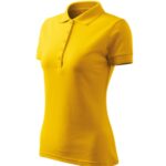 Pique Polo Free F10 Koszulka polo damska Żółty - 04
