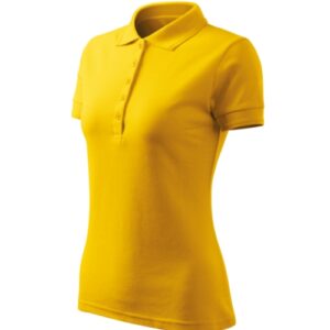 Pique Polo Free F10 Koszulka polo damska Żółty - 04