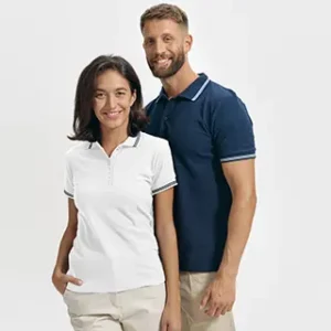 Koszulki polo dla kobiet i mężczyzn.