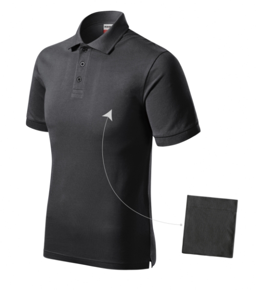 Resist Heavy Polo R20 Koszulka polo męska Ebony gray - 94