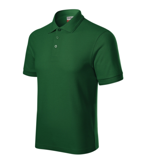 Reserve R22 Koszulka polo męska Zieleń butelkowa - 06