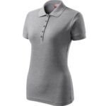 Reserve R23 Koszulka polo damska Ciemnoszary melanż - 12