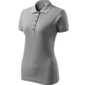 Reserve R23 Koszulka polo damska Ciemnoszary melanż - 12