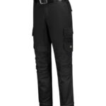 Work Pants Twill Cordura Stretch T62 Spodnie robocze unisex Czarny - T1