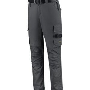 Work Pants Twill Cordura Stretch T62 Spodnie robocze unisex Ciemnoszary - T4