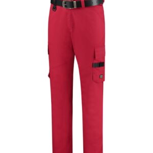 Work Pants Twill T64 Spodnie robocze unisex Czerwony - T7
