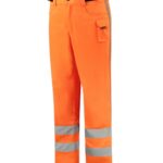 RWS Work Pants T65 Spodnie robocze unisex Fluorescencyjny pomarańczowy - 98