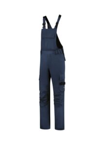 Bib & Brace Twill Cordura T67 Spodnie robocze ogrodniczki unisex Granatowy - T2