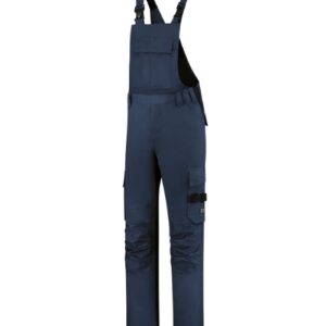 Bib & Brace Twill Cordura T67 Spodnie robocze ogrodniczki unisex Granatowy - T2