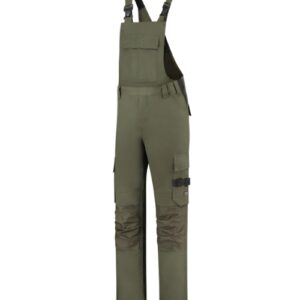 Bib & Brace Twill Cordura T67 Spodnie robocze ogrodniczki unisex Army - TA