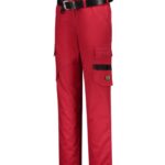 Work Pants Twill Women T70 Spodnie robocze damskie Czerwony - T7