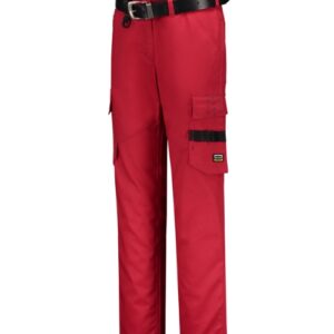 Work Pants Twill Women T70 Spodnie robocze damskie Czerwony - T7