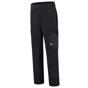 Work Trousers 4-way Stretch T77 Spodnie robocze unisex Czarny - T1