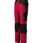 Vertex W07 Spodnie robocze męskie Marlboro czerwony - 23