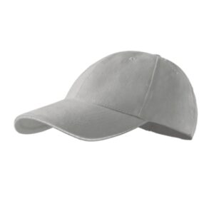 Sandwich 6P 306 Czapka unisex Jasny siwoszary - L5
