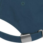 Czapka z daszkiem bawełniana 6 paneli, 260 g/m² CURTIS Turkusowy