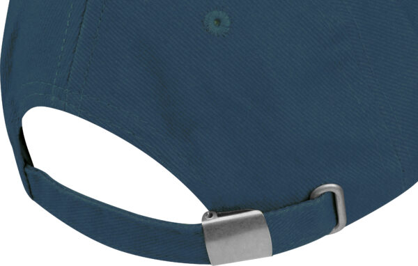 Czapka z daszkiem bawełniana 6 paneli, 260 g/m² CURTIS Turkusowy