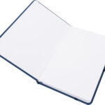 Notatnik A5 w linie z materiałów z recyklingu LORENA Niebieski