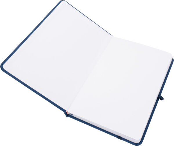 Notatnik A5 w linie z materiałów z recyklingu LORENA Niebieski