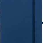 Notatnik A5 w linie z materiałów z recyklingu LORENA Niebieski