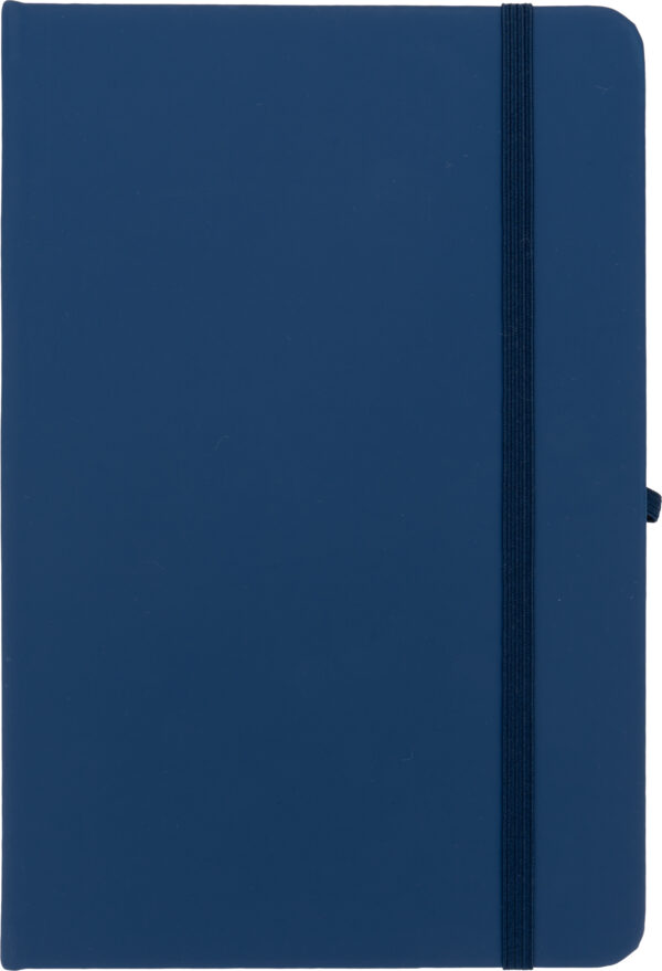 Notatnik A5 w linie z materiałów z recyklingu LORENA Niebieski