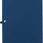 Notatnik A5 w linie z materiałów z recyklingu LORENA Niebieski