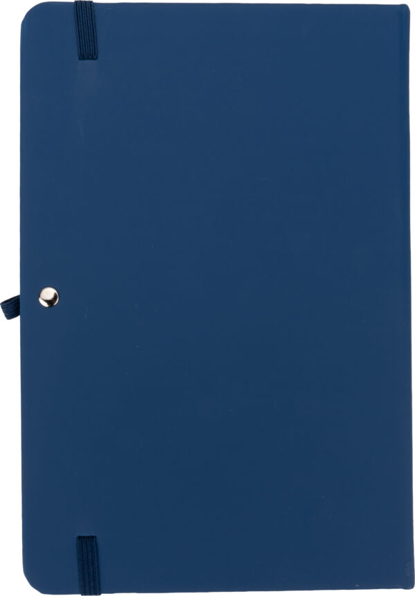 Notatnik A5 w linie z materiałów z recyklingu LORENA Niebieski