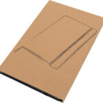 Notatnik A5 w linie z materiałów z recyklingu LORENA Niebieski