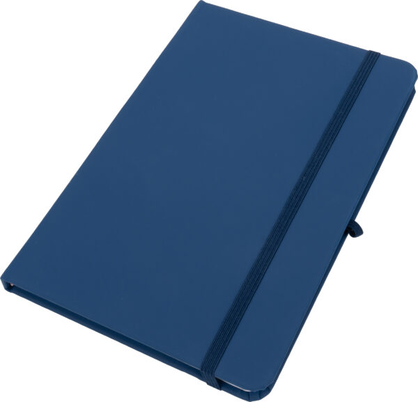 Notatnik A5 w linie z materiałów z recyklingu LORENA Niebieski