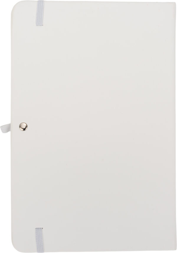 Notatnik A5 w linie z materiałów z recyklingu LORENA Biały